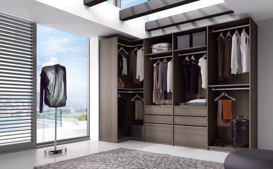 Ecco Walk-In-Closet by Sistema Midi | Walk-in wardrobes