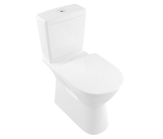O.novo Washdown WC for close-coupled WC-suite, rimless Vita | WC | Villeroy & Boch