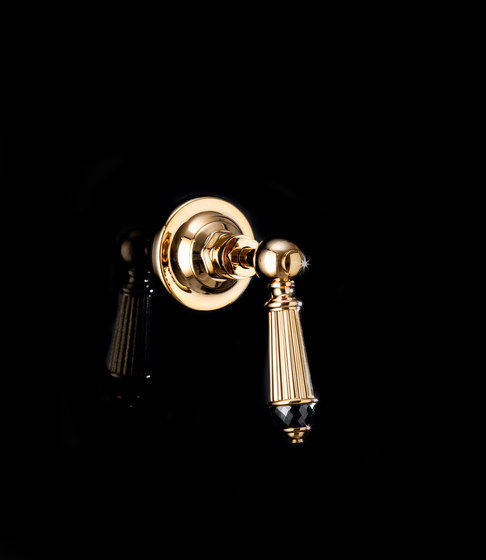 Black Diamond Cut-off tap | Bathroom taps accessories | Devon&Devon