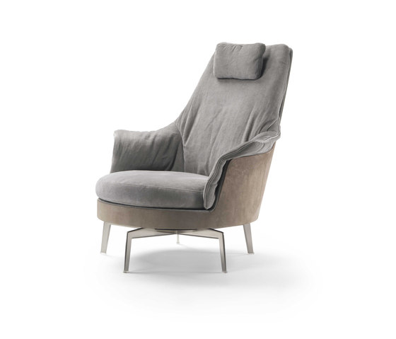 Guscioalto Light Armchair | Armchairs | Flexform