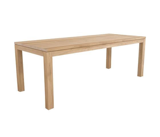 Oak Straight dining table | Mesas comedor | Ethnicraft