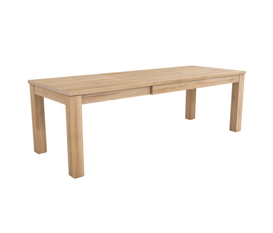 Oak Straight extendable dining table | Dining tables | Ethnicraft