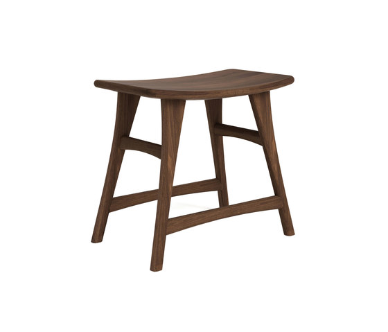 Walnut Osso stool | Barhocker | Ethnicraft