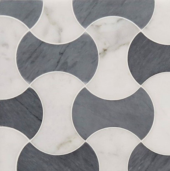 Art Deco Teague | Natural stone tiles | Claybrook Interiors Ltd.