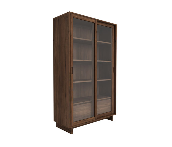 Walnut Wave Book rack | Display cabinets | Ethnicraft