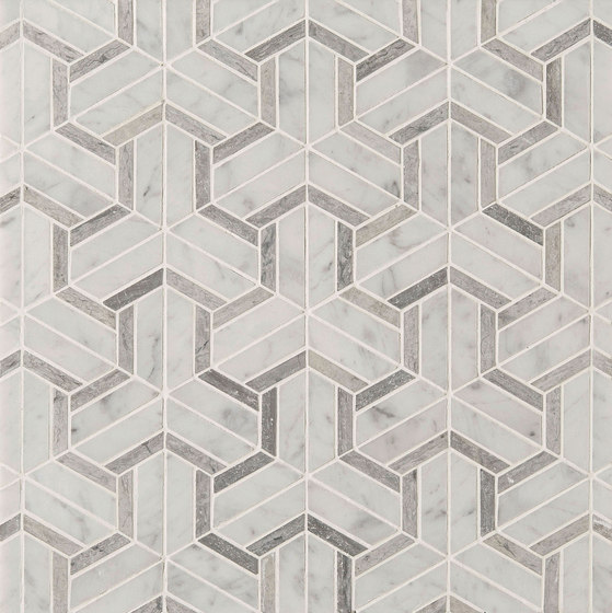 Art Deco Maze | Natural stone tiles | Claybrook Interiors Ltd.