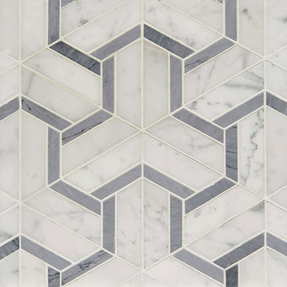 Art Deco Maze (Large) | Piastrelle pietra naturale | Claybrook Interiors Ltd.