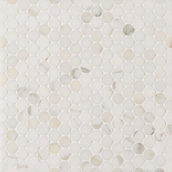 Manhattan Penny Round by Claybrook Interiors Ltd. | Natural stone tiles