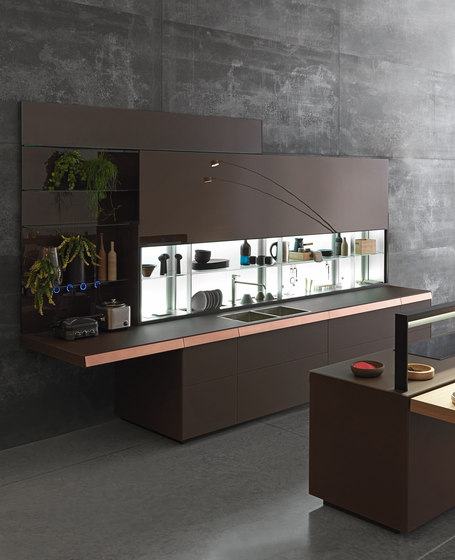 Genius Loci | With Copper Drawer | Fitted kitchens | Valcucine