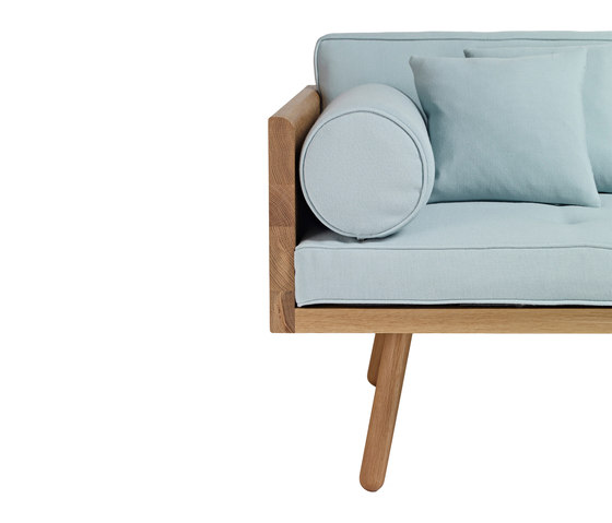 Day Bed One Bolster - Turnberry Teal Fabric | Coussins d'assise | Another Country