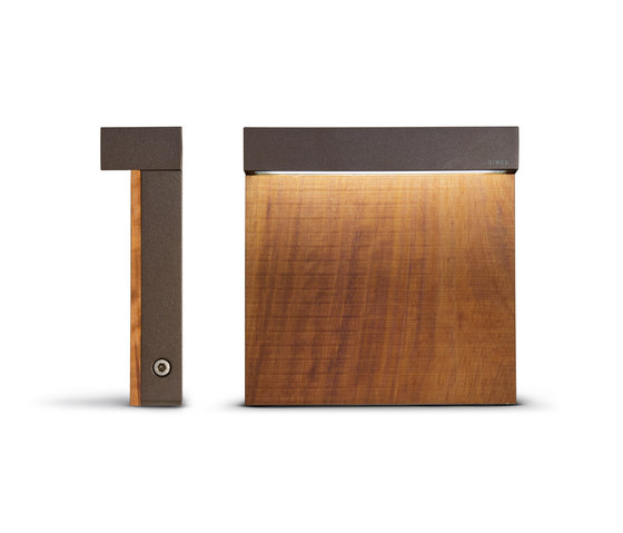 Mini-Look Wood Paletto Emissione Singola H. 220mm | Iluminación de caminos | Simes