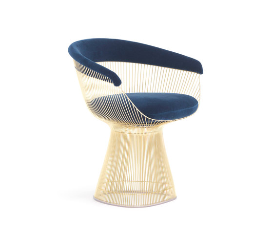 Platner Side Chair Gold | Sillas | Knoll International