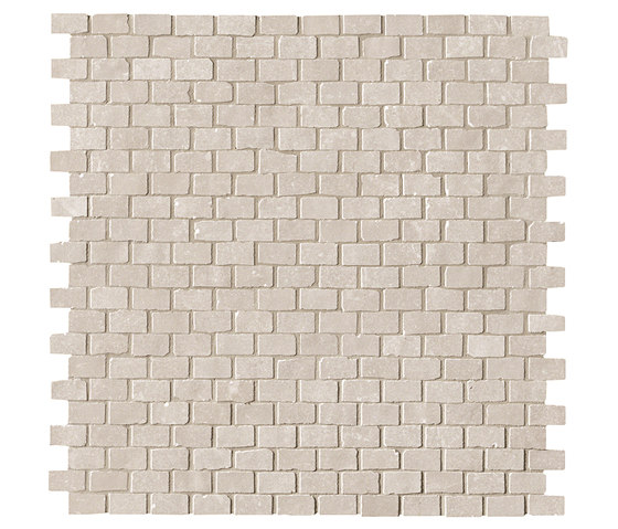 Maku Grey Brick Mosaico | Ceramic mosaics | Fap Ceramiche