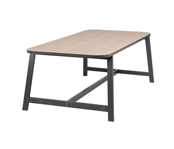 Dining Table Three - Beech/Grey Lacquered | Esstische | Another Country