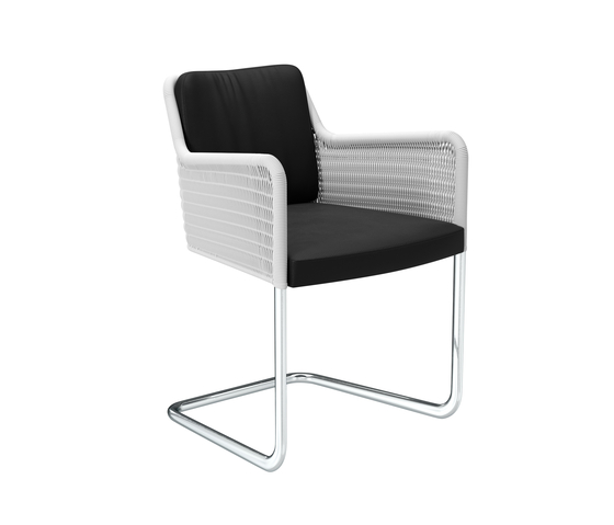 D43 Kragstuhl mit Armlehnen | Stühle | TECTA