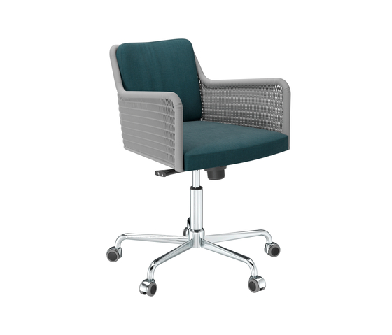 D43R Arbeitsdrehstuhl mit Rollen | Stühle | TECTA