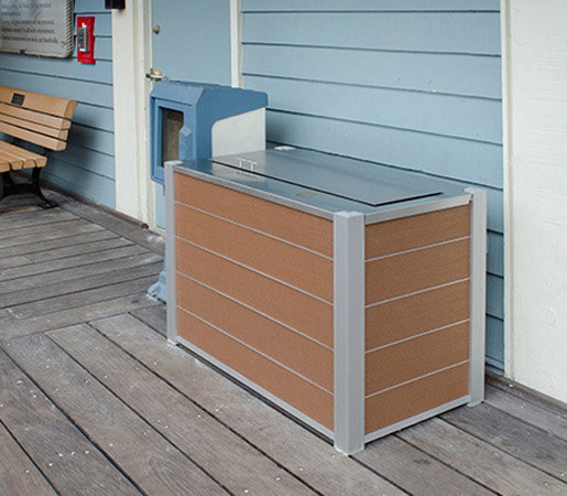 Audubon Recycling and Trash Receptacles | Waste baskets | DeepStream Designs