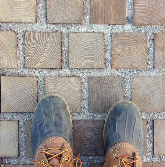 End Grain – Black Locust | Planchers bois | Kaswell Flooring Systems