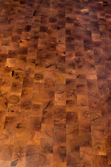 Mesquite End Grain | Planchers bois | Kaswell Flooring Systems