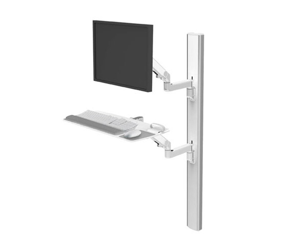V6 Technology Wall Station | Supporti mediali | Humanscale