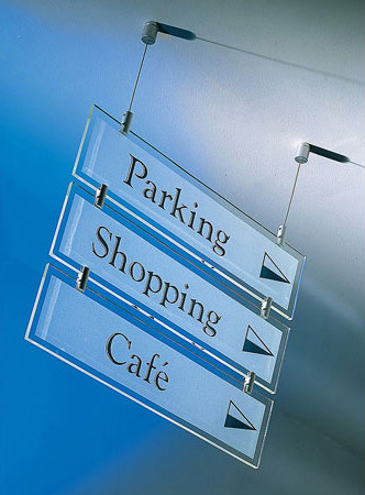 Retail Systems: Signage and Graphic Systems | Piktogramme / Beschriftungen | B+N Industries