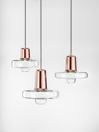 Spin Light | Medium Copper | Lámparas de suspensión | LASVIT