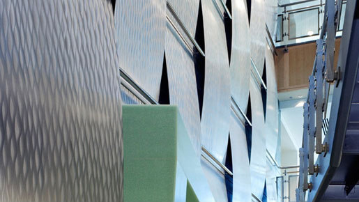 Metal Weave Wall | Facade systems | Moz Designs