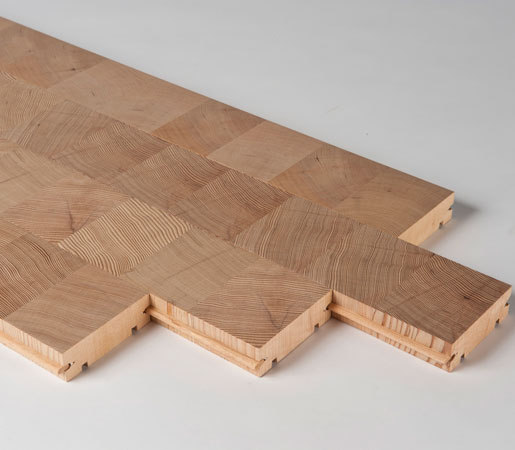 End Grain - Pre Finished Hemlock | Suelos de madera | Kaswell Flooring Systems