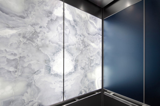 Elevator Interiors | Metal tiles | Forms+Surfaces®