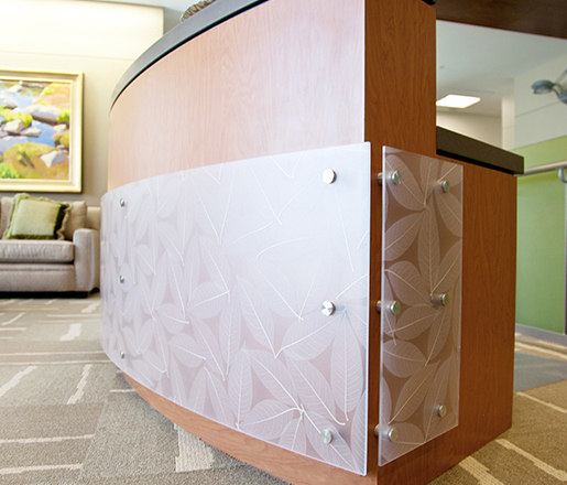 Decorative StandOff Panels | Fissagi lastra vetro | Gyford StandOff Systems®