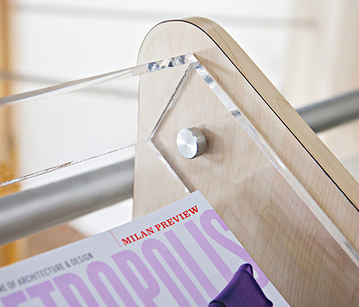 Magazine Rack Hardware by Gyford StandOff Systems® | Display stands