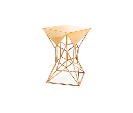 Archimedes Bronze Limited Edition Small Side Table | Side tables | Matthew Shively
