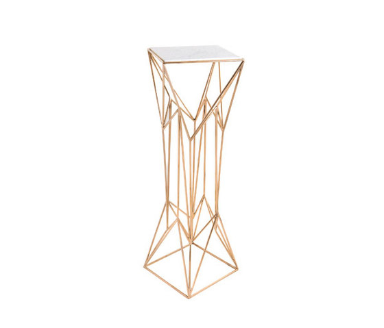 Archimedes Pedestal Table | Tavolini alti | Matthew Shively