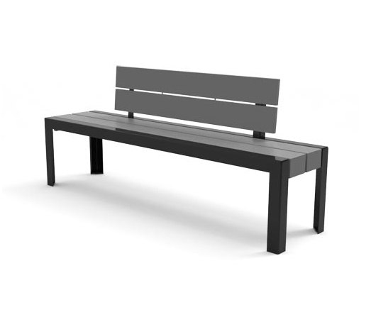 MLB1050-RG Bench | Bancos | Maglin Site Furniture