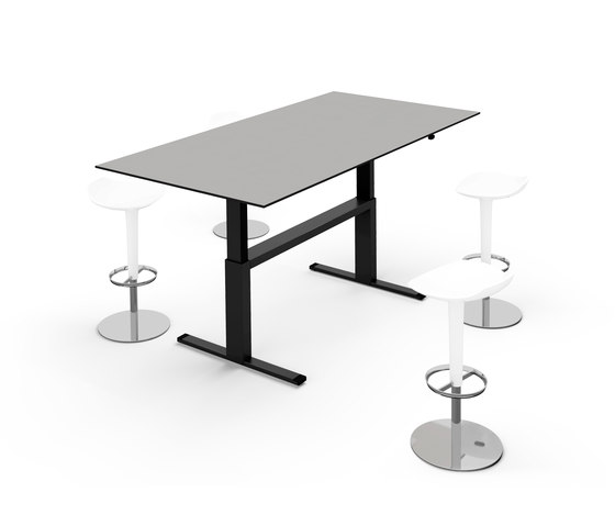 LO Extend sitting / standing meeting table | Tavoli contract | Lista Office LO