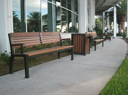MLB700-W-A Bench | Benches | Maglin Site Furniture
