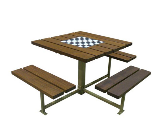 MLPT400-S-W-WCA-GB Cluster Seating | Mesas de juegos | Maglin Site Furniture