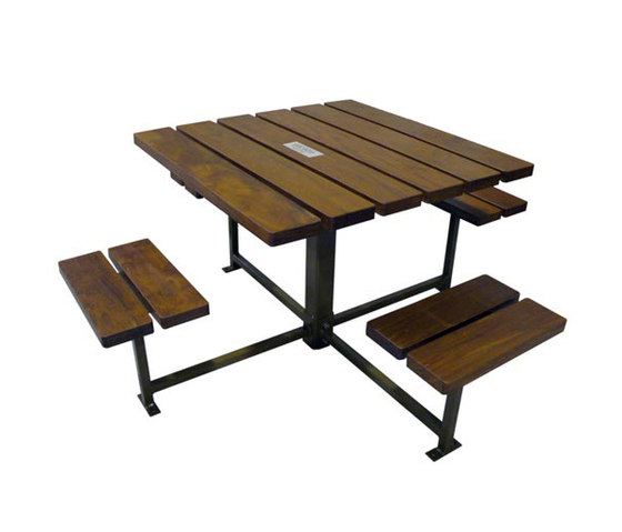 MLPT400 Series | Table-seat combinations | Maglin Site Furniture