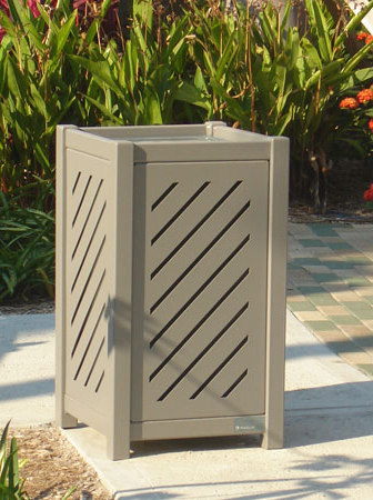 MLWR400 Series Trash Container | Waste baskets | Maglin Site Furniture