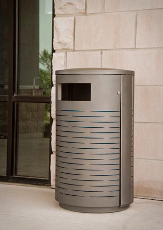 MLWR650-32-M-L4-LBE Trash Container | Cubos basura / Papeleras | Maglin Site Furniture