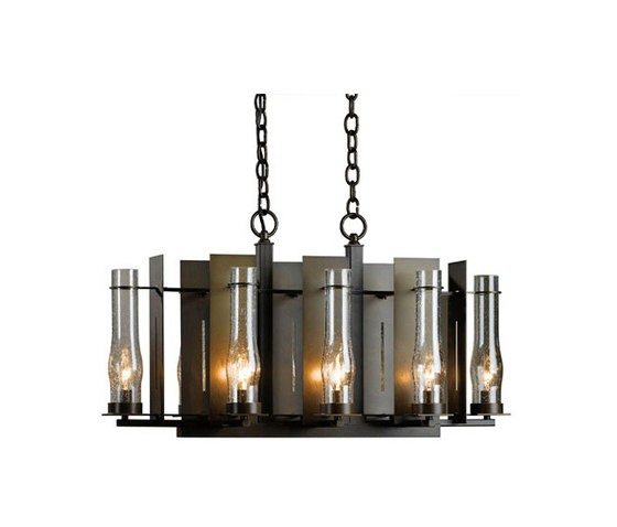 New Town Small 8 Arm Chandelier | Chandeliers | Hubbardton Forge