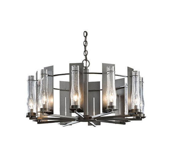 New Town 10 Arm Chandelier | Chandeliers | Hubbardton Forge