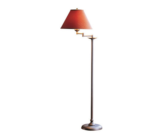 Simple Lines Swing Arm Floor Lamp | Lámparas de pie | Hubbardton Forge