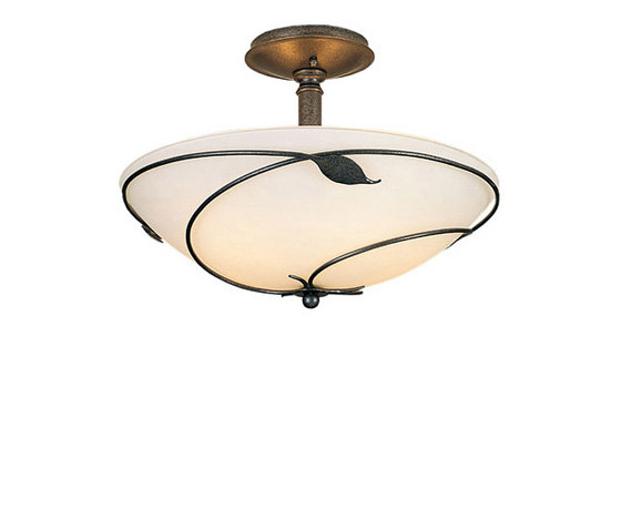 Forged Leaves Large Semi-Flush | Ceiling lights | Hubbardton Forge