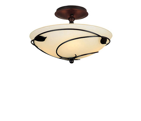 Forged Leaves Semi-Flush | Ceiling lights | Hubbardton Forge
