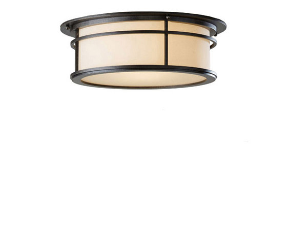 Province Outdoor Flush Mount | Lampade outdoor soffitto | Hubbardton Forge