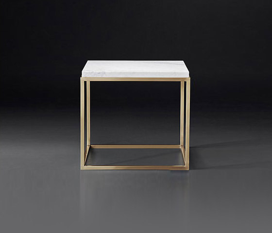 Nicholas Marble Square Side Table | Coffee tables | RH Contract