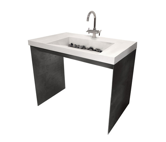Contempo 40" Concrete Sink | Lavabi | Trueform Concrete