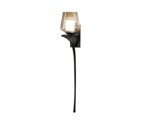 Antasia Double Glass 1 Light Sconce | Appliques murales | Hubbardton Forge