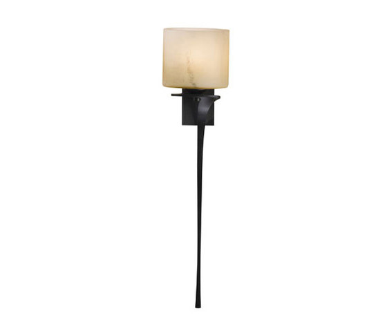 Antasia Single Glass 1 Light Sconce | Appliques murales | Hubbardton Forge